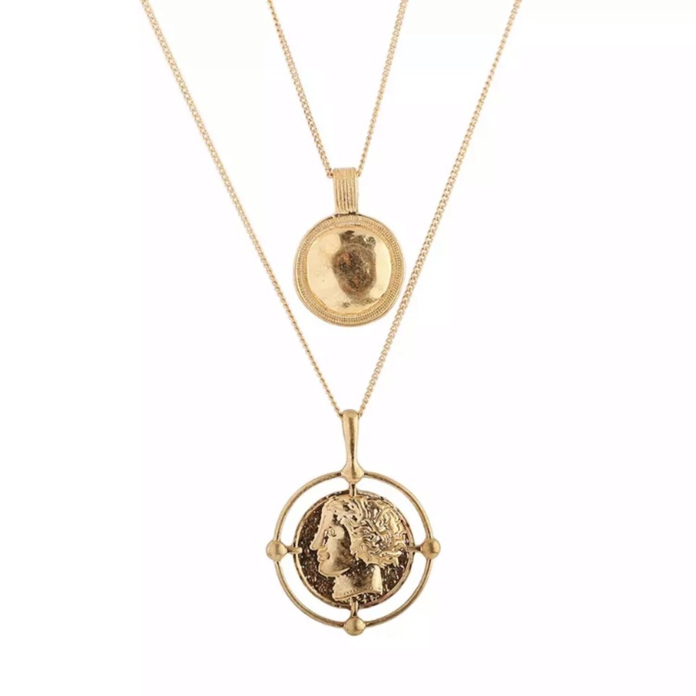 NWOT vintage coins necklace - Picture 4 of 5